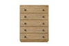 Austin Bedroom Chest of Drawers, 5-Drawer, 42\"W x 54\"H - Natural Oak Brown