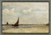 Beachday Framed Stucco Art – 27.25\" x 39.25\"