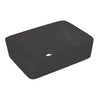 Bristol Sinks Black Rectangular Vessel Vanity Sink - BV113