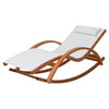 Deko Living Outdoor Lounge Chair - White