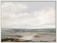 Ocean Framed with Hand Embellishment - 32