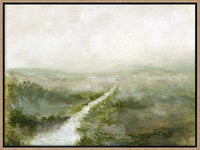 The Water is Calling Framed Canvas with Hand Embellishment - 38