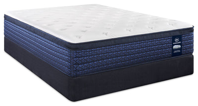 Serta Vanguard Stonebridge Eurotop Medium Queen Mattress Set | Ensemble matelas moyen à Euro-plateau Stonebridge Vanguard de Serta pour grand lit