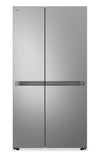 LG 36\" 23 Cu. Ft. Counter-Depth Side by Side Refrigerator - Prime Silver - LS23NCP20V