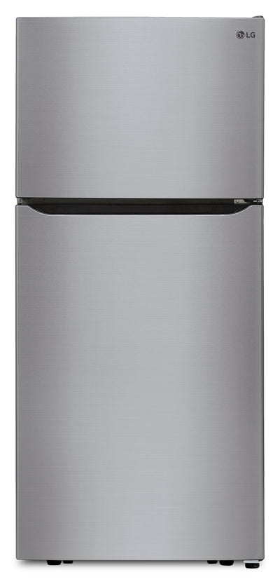 LG 30" 20 Cu. Ft. Top-Mount Refrigerator – Platinum Silver - LTCS20020V | Réfrigérateur LG de 20 pi3 et de 30 po à congélateur supérieur - argenté platine - LTCS20020V