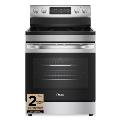 Midea 30" 6.3 Cu. Ft. Electric Range - MER30B14ASTC | Cuisinière électrique Midea de 30 po et à capacité de 6,3 pi3 - MER30B14ASTC | MER30STC