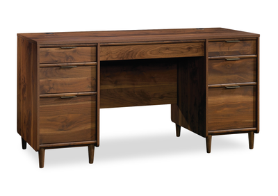 Clifford Place 59.06“ Executive Desk with 6 Drawers – Grand Walnut | Bureau de direction Clifford Place de 59,06 po à 6 tiroirs - noyer majestueux