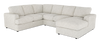 Made in Canada Customizable Sofa Lab Curve 3 Piece Right-Facing Fabric Sectional with Chaise – Teddy Riverrock