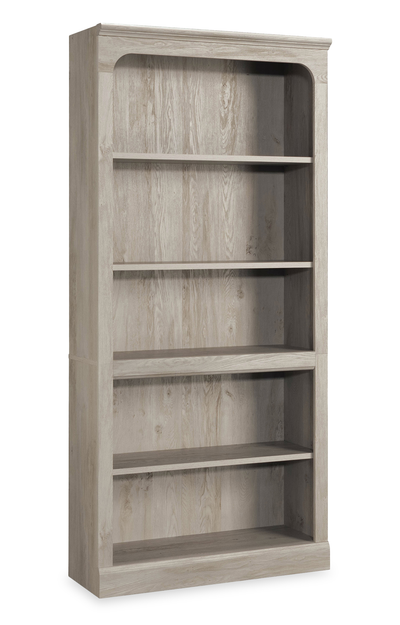 Halston 33.7” 5-Shelf Bookcase with Adjustable Shelves – Chalked Chestnut | Bibliothèque Halston de 33,7 po à 5 tablettes avec tablettes réglables - marron blanchi