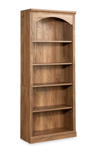 Halston 29.29” 5-Shelf Bookcase with Adjustable Shelves – Grand Walnut | Bibliothèque Halston de 29,29 po à 5 tablettes avec tablettes réglables - noyer majestueux