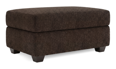 Made in Canada Customizable Sofa Lab Trunk 39" Fabric Storage Ottoman – Teddy Walnut | Pouf de rangement personnalisable Trunk de Sofa Lab de 39 po fabriqué au Canada en tissu - Teddy Walnut