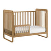 Presley Convertible Crib/Toddler Bed Pkg – Brown