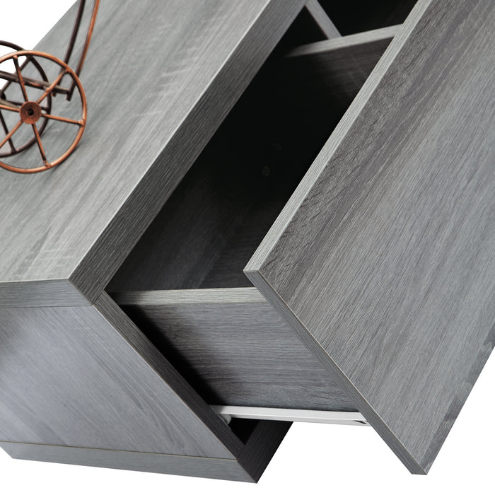 Techni Mobili 54\" Adjustable TV Stand For TVs up to 65\" - Grey