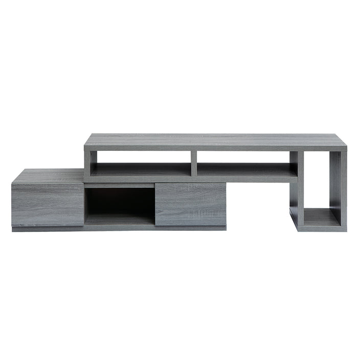 Techni Mobili 54\" Adjustable TV Stand For TVs up to 65\" - Grey
