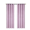 Embroidered Panel Fern Dark Rose 84\" - Set of 2 Drapes and Blinds