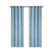 Embroidered Panel Fern Teal 84\" - Set of 2 Drapes and Blinds