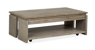 Addams 50" Lift-Top Coffee Table with Storage - Stone Harbor Grey | Table à café Addams de 50 po avec dessus relevable et rangement - gris Stone Harbor