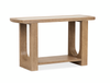 Caroline 50\" Sofa Table with Storage and Marble Top - Riverbend Beige