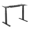 Tygerclaw Dual Motor Electric Sit Stand Desk - Black