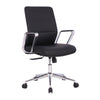 Tygerclaw Mid Back Microfiber PU Office Chair - Black