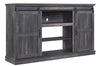 Manhattan Comfort Myrtle 60\" TV Stand with 2 Sliding Doors - Heavy Brown