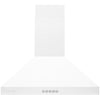 Hauslane Pro 30\" Convertible Matte White Wall-Mount Range Hood - WM-530WHT-30P