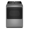 Whirlpool 7.5 Cu. Ft. Smart Electric Top Load Dryer with AI Dry – Radiant Silver - YWED8509TR