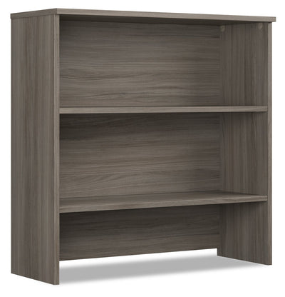 Affirm 35.43" Commercial Grade Bookcase Hutch - Hudson Elm|Crédence de style bibliothèque Affirm de 35,43 po de qualité commerciale - orme Hudson