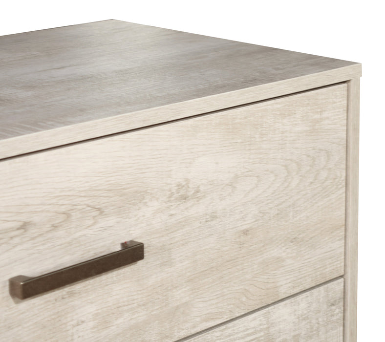 Arbor Bedroom Chest of Drawers, 5-Drawer, 31.5\"W x 48.4\"H - Driftwood White