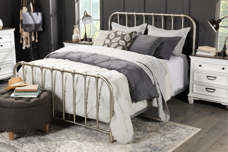 Brianna 3-Piece Full/Queen Comforter Set - Dark grey