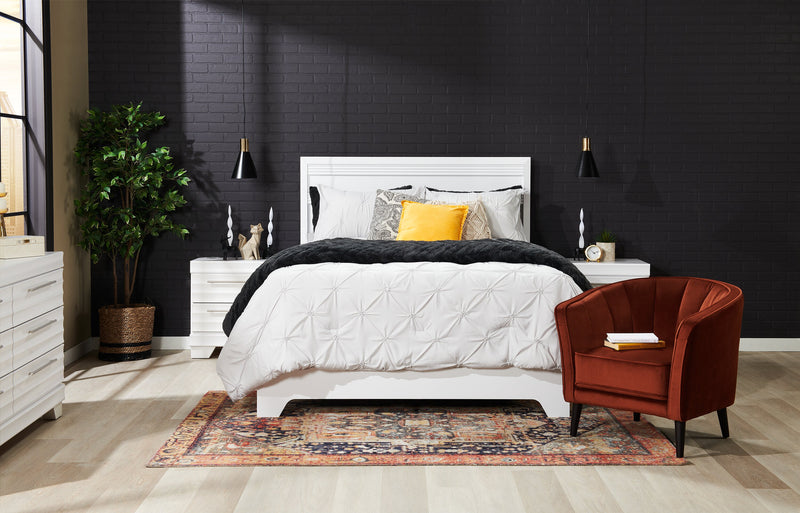 Brianna Light Grey 3-Piece King Comforter Set