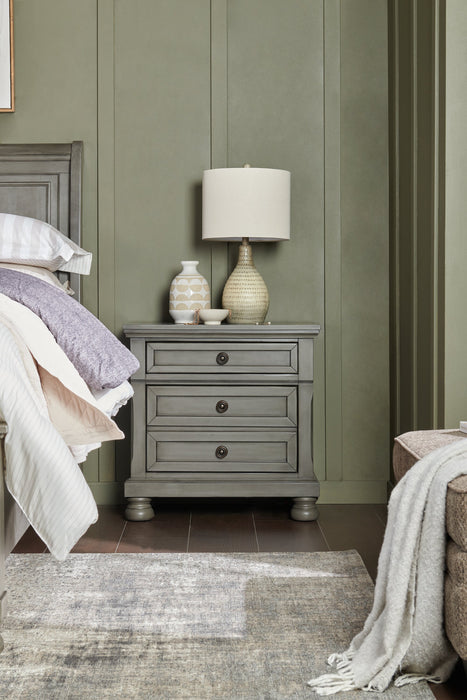 Chelsea Bedside 3-Drawer Nightstand, 28\"W x 28\"H - Grey