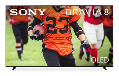 Sony 77" Bravia 8 OLED 4K UHD Smart Google TV (K77XR80) - 2024 Model | Téléviseur intelligent DELO Sony Bravia 8 UHD 4K de 77 po avec Google TVMC (K77XR80) - modèle 2024