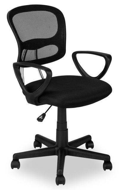 Kalvin 21.5" Office Chair - Black|Chaise de bureau Kalvin de 21,5 po - noire