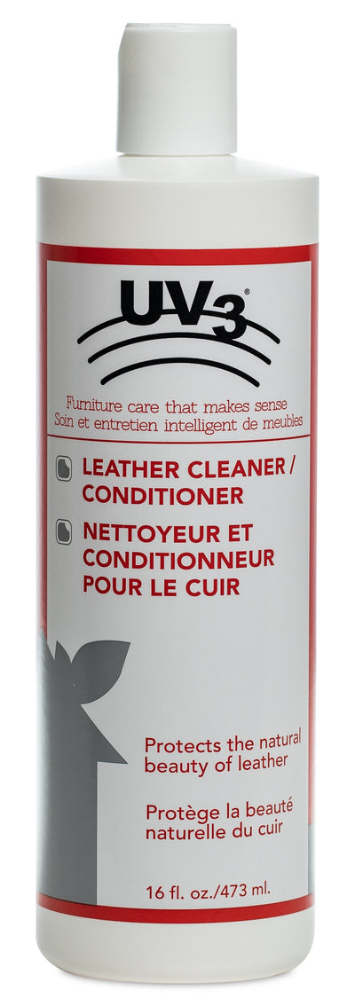 UV3 Leather Cleaner and Conditioner|Nettoyant et conditionneur UV3 pour le cuir|LEATHER