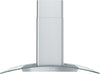 Brisas by Zephyr 36\" Curved Glass Range Hood - Stainless Steel - BML-E30CG