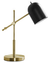 18\" Brass Metal Desk Task Table Lamp