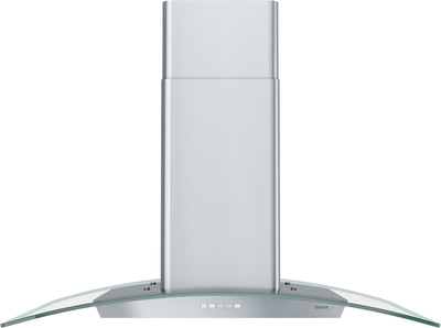 Brisas by Zephyr 36" Curved Glass Range Hood - Stainless Steel - BML-E36CG | Hotte de cuisinière courbée Brisas par Zephyr de 36 po en verre - acier inoxydable - BML-E36CG | BMLE36CG