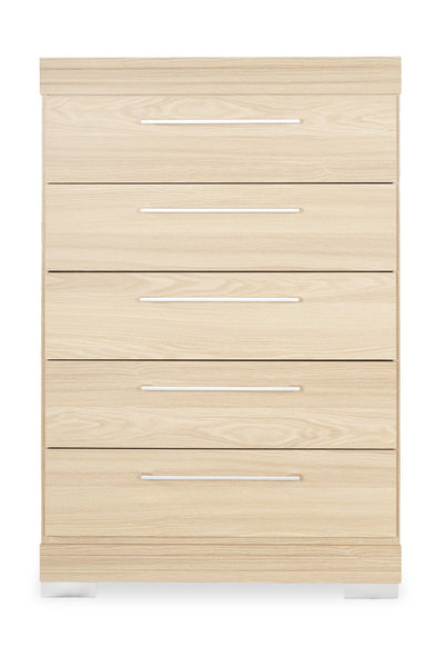 Riley Bedroom Chest of Drawers, 5-Drawer, 31"W x 46"H, Made in Canada - Natural | Commode verticale de chambre à coucher Riley de 31 po (L) x 46 po (H) à 5 tiroirs, fabriquée au Canada - naturelle