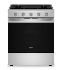 Whirlpool 5 Cu. Ft. Gas Range with Air Fry and SpeedHeat™ Burner - Stainless Steel - WSGS7530RZ