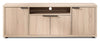Noren 63\" TV Stand with Storage for TVs up to 70\"- Light Oak