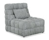 Wave 34.65\" Accent Chair with Massage - Grey