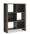 Oscar Owen 36\" 6-Cube Bookcase - Grey
