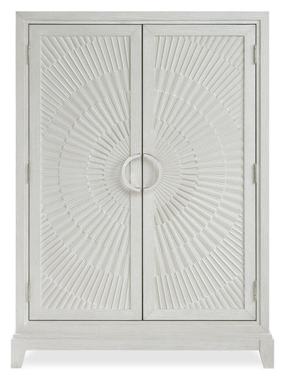 Vida Bedroom 2-Door Armoire Chest with Adjustable Shelves, 45"W x 64"H - Sand | Commode verticale Vida de 45 po (L) x 64 po (H) avec armoire à 2 portes et tablettes réglables pour la chambre à coucher - sable