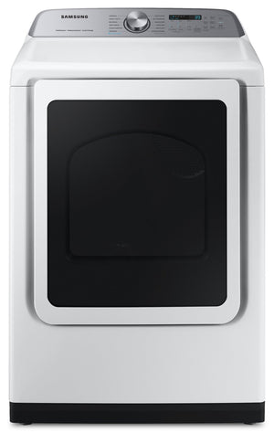 Samsung 7.4 Cu. Ft. Electric Dryer with Steam - White - DVE52DG5505WAC