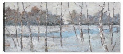 Lone Trees Canvas Artwork – 20" x 47" | Œuvre d’art « Lone Trees » sur toile - 20 po x 47 po