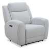 Reign 41.25\" Fabric Power Reclining Chair with USB Port - Bronco Stone Grey