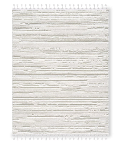 Riley Cream Abstract Area Rug - 7'7" x 10' | Carpette Riley crème abstraite - 7 pi 7 po x 10 pi