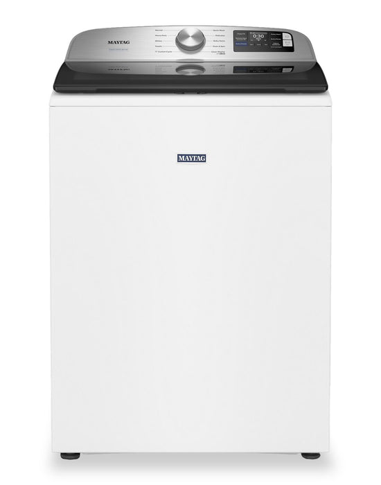 Maytag 6.0 Cu. Ft. Smart Top-Load Washer and 7.4 Cu. Ft. Electric Dryer – White