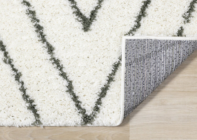 Pascal Multi-Colour Shag Area Rug - 5'3\" x 7'7\"